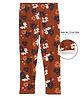 Carter's Floral Cozy Leggings - Brown