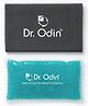 Dr Odin Reusable Hot and Cool Gel Bead Compress Soft and Flexible with Pouch and Belt for relieving pain-Teal blue