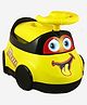 Goyal's Brezza Potty Toilet Training Seat with Removable Bowl & Closable Cover - Yellow