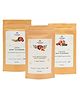 The Tribe Concepts Top to Toe Cleansers Kit  without Steel Tin Top to Toe Cleanser Kit Organic Hair Cleanser Face Brightening Daily Cleanser Ubtan Body Cleanser - 600 gm