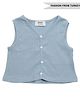 trendyol Solid Sleeveless Top - Blue