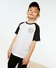 trendyol Printed Half Sleeves T Shirt - Black White