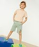 trendyol Solid  Knee Length Shorts - Green