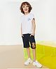 trendyol Solid  Knee Length Shorts - Navy Blue