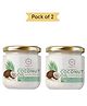 T&H Organics Organic Cold Pressed Virgin Coconut Oil Pack of 2 - 320 ml 