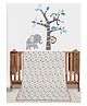 Florida Cotton Crib Size All Season Reversible AC Dohar - White Beige 