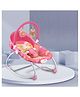 INFANTSO Baby Rocker Portable with Free Mosquito Net & Calming Vibrations with Music & Musical Toy - Pink