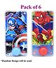 Asera Avenger Water Game Toy Pack Of 6  ( Color & Design May Vary ) 