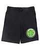 Marvel By Wear Your Mind Graphic Print Shorts - Black