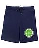 Marvel By Wear Your Mind Graphic Print Shorts - Navy Blue