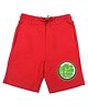 Marvel By Wear Your Mind Graphic Print Shorts - Red