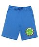 Marvel By Wear Your Mind Graphic Print Shorts - Blue