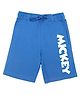 Disney By Wear Your Mind Mickey Printed Shorts - Royal Blue