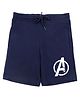 Marvel By Wear Your Mind Avengers Printed Shorts - Navy Blue