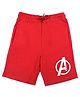 Marvel By Wear Your Mind Avengers Printed Shorts - Red