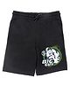 Marvel By Wear Your Mind Graphic Print Shorts - Black