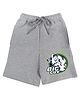Marvel By Wear Your Mind Graphic Print Shorts - Light Grey