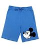 Disney BY Wear Your Mind Royal Blue Graphic Print Shorts - Royal Blue