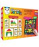 Play Panda Fun Magnetic Shapes (senior) Type 1 with 44 Magnetic Shapes & 200 Puzzles