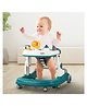 Baybee Astro 2 in 1 Baby Walker Cum Kids Activity Push Walker for Baby with 3 Adjustable Height Musical Walker for Babies & Wheel Lock - Green