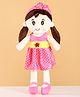 Babyhug Premium Elle Candy Doll | Cuddle and Huggable Soft Toy with Removable and   Washable Dress | Plush Toy Safe and Fun Gift for Kids | BIS Certified | Spark Imaginative Play | Pink-Height 45 cm