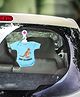 babywish Baby on Board Car Sticker with Vaccum Suction Cups - Blue