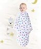 Baby Wish Swaddle Wrap - White