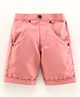Knotty Kids Solid Shorts - Pink