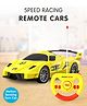 Speed Racing  1:24 Scale Yellow Color Remote Control Sports Car| Motion Sensing Remote| Gifting Toy For 3 years+| BIS Certified