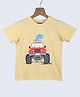 Beebay Short Sleeves Vehicle Print Tee - Yellow