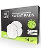 Pee Safe Disposable & Straight Underarm Sweat Pads - Pack Of 14