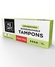 Pee Safe 100% Organic Cotton Biodegradable Super Plus Tampons - 16 Pieces