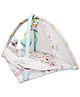 Vparents Perry Baby Bedding Set Cum And Baby Play Gym With Mosquito Net  - Blue