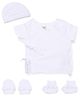 M&M 5 Piece Organic Cotton Clothing Gift Set - White 