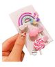 Babymoon Candy Rainbow Hairclips Pack of 3 - Pink