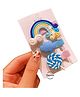 Babymoon Candy Rainbow Hairclips Pack of 3 - Blue