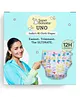 SuperBottoms Freesize UNO Cloth Diaper (3M - 3Y) Reusable with 1 Dry Feel Pad, Absorbs 4-5 Pees - White Warli