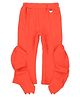 Actuel Solid Ankle Fit Flared Capris - Orange