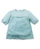 M&M Long Sleeves Netted Top - Sea Green
