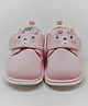 Kid-O-World Bear Printed Casual Wear Booties - Light Pink