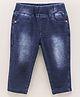 Vitamins Ankle Length Denim Jeggings Solid - Blue