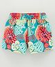 Vitamins Cotton Shorts Floral Print- Multicolor