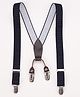Pine Kids Suspender - Navy Black