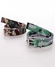 Babyhug Camouflage Belts Pack Of 2 - Multicolour