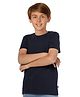 Jack & Jones Junior Half Sleeves T-Shirt Solid- Blue