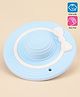 Hat Shape Silicone Teether - Blue