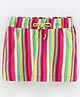 Vitamins Above Knee Length Stripe Skirt - Multicolor