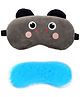 Jenna Velvet Ele Grey Sleeping Eye Mask With cooling Gel