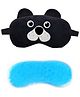 Jenna Velvet Puppy Black Sleeping Eye Mask With Cooling Gel