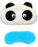 Jenna Eyes Printed Sleeping Eye Mask With Cooling Gel - White